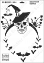 Schablone-Stencil A3 273-5094 Halloween Wappen